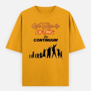 Lifting the Continuum Unisex Oversized Classic T-Shirt