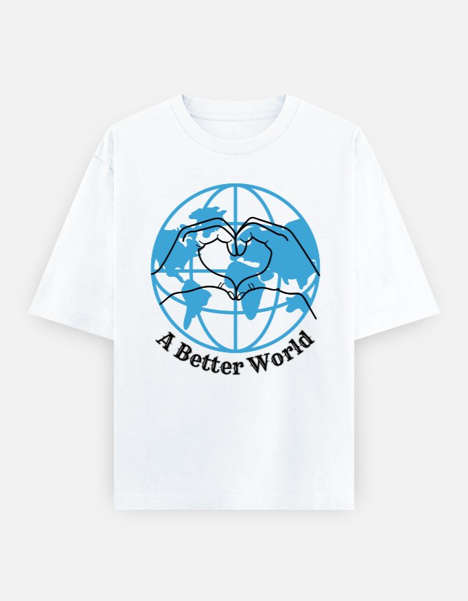 A Better World Unisex Oversized Classic T-Shirt