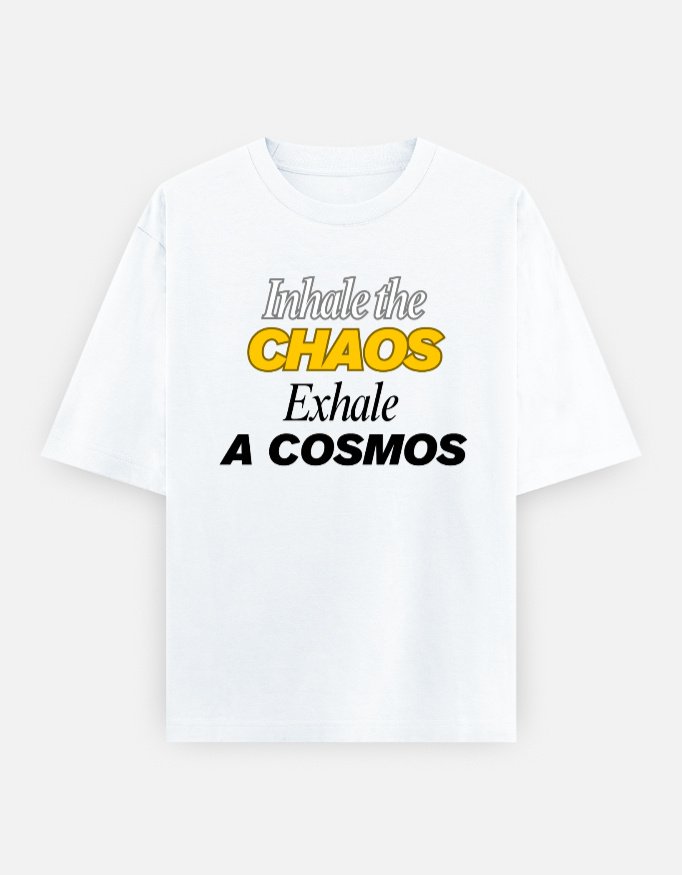 Inhale the Chaos Unisex Oversized Classic T-Shirt