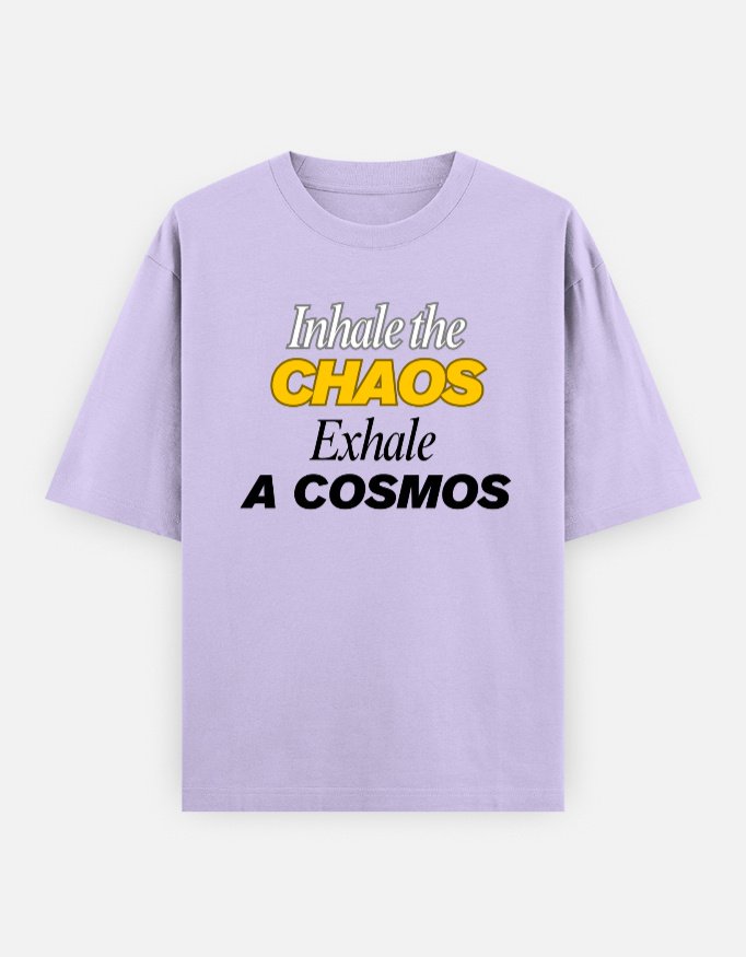 Inhale the Chaos Unisex Oversized Classic T-Shirt