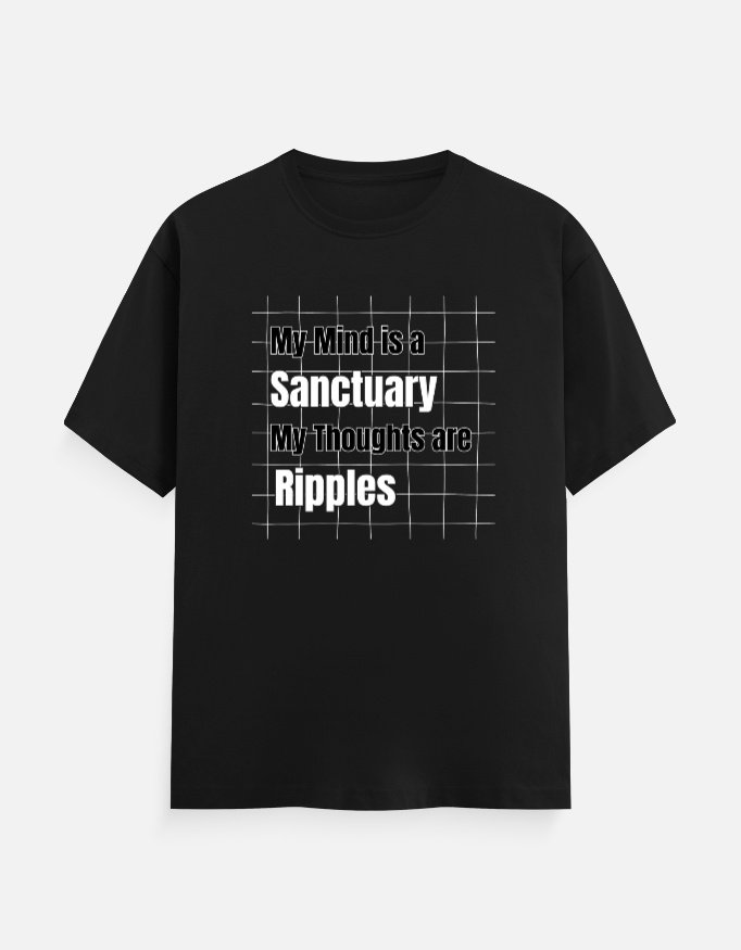 My Mind is a Sanctuary Unisex Classic Crew Cotton T-Shirt for Men