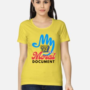 My To Do List Women's Classic T-Shirt