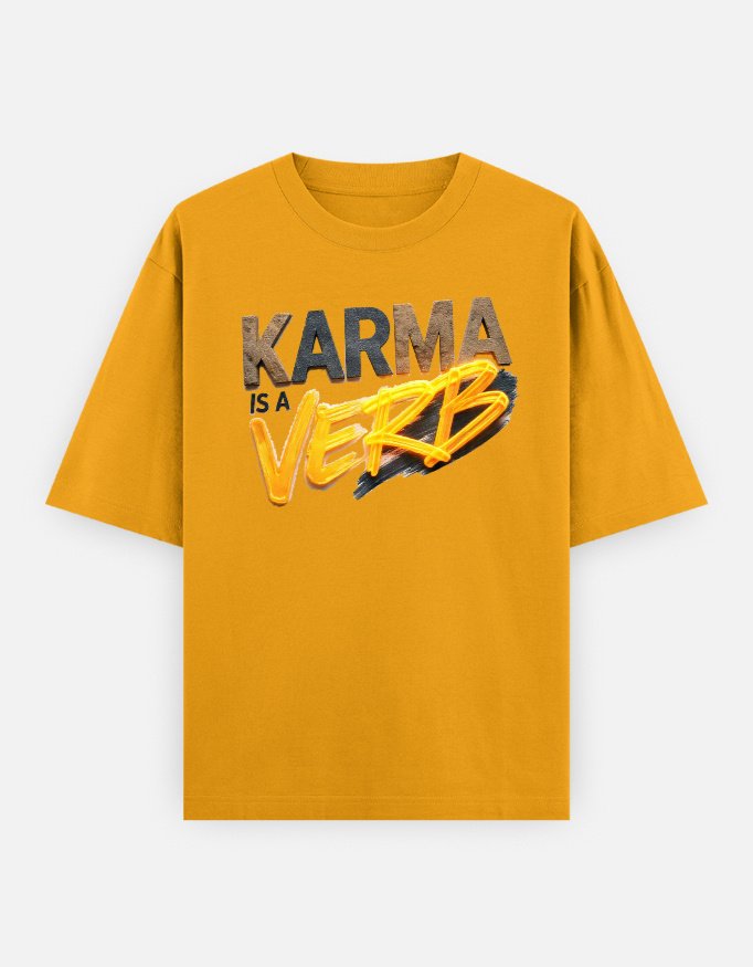 Karma Oversized T Shirt for Men