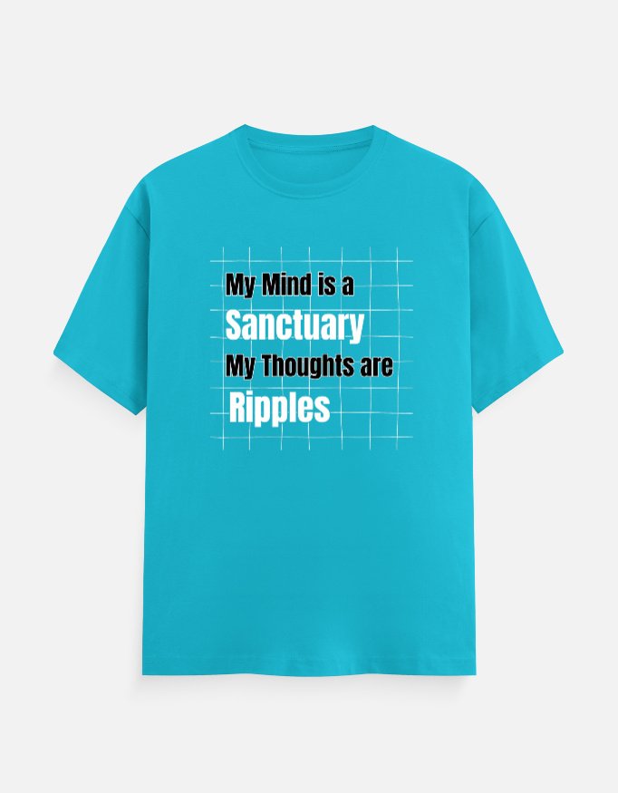 My Mind is a Sanctuary Unisex Classic Crew Cotton T-Shirt for Men