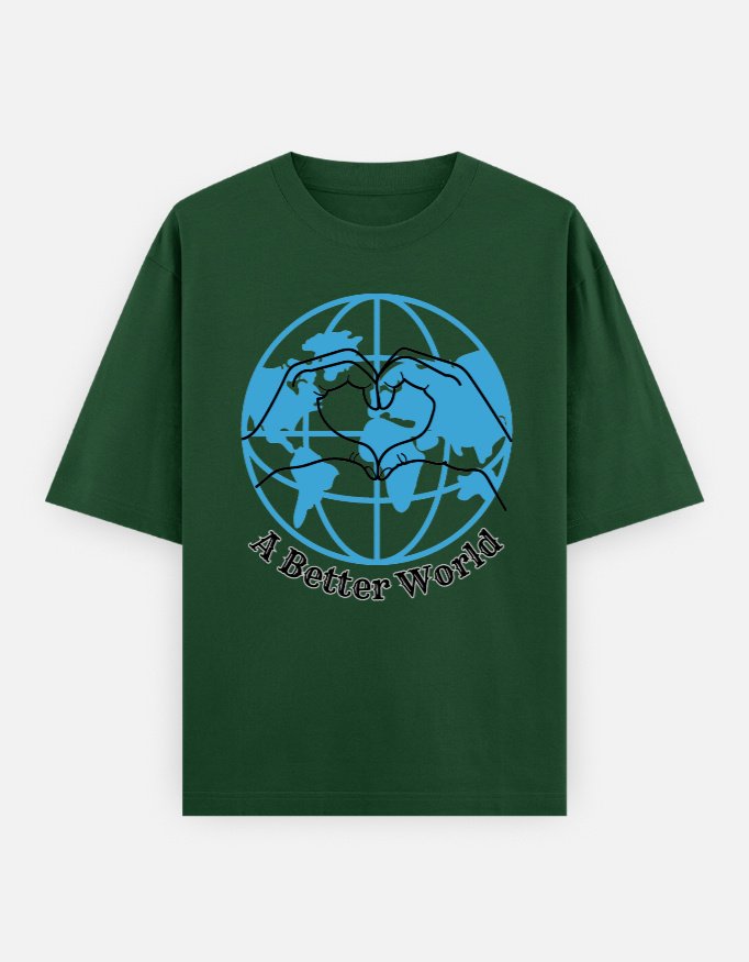 A Better World Unisex Oversized Classic T-Shirt