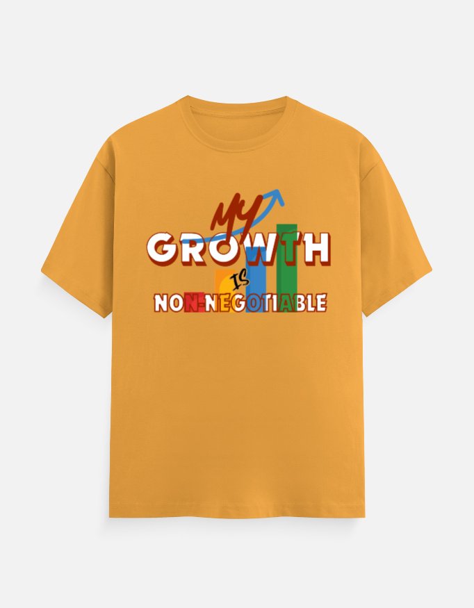 My Growth is Non-Negotiable Classic Crew T-Shirt for Men