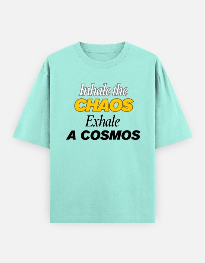 Inhale the Chaos Unisex Oversized Classic T-Shirt