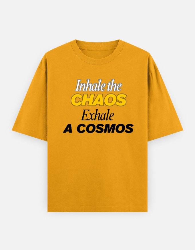 Inhale the Chaos Unisex Oversized Classic T-Shirt