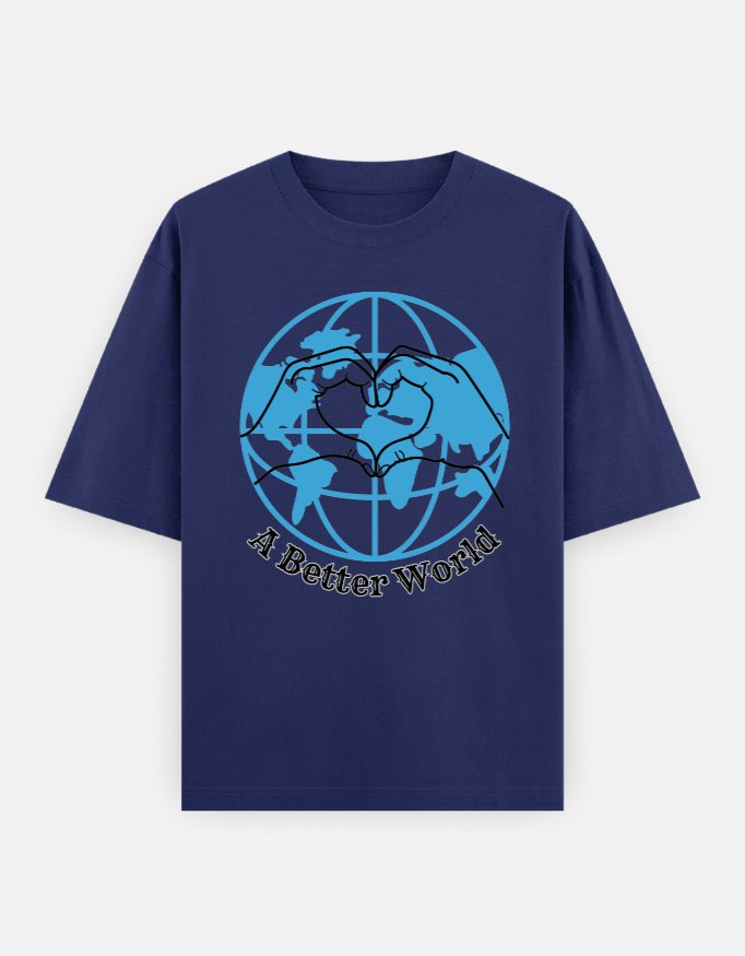 A Better World Unisex Oversized Classic T-Shirt