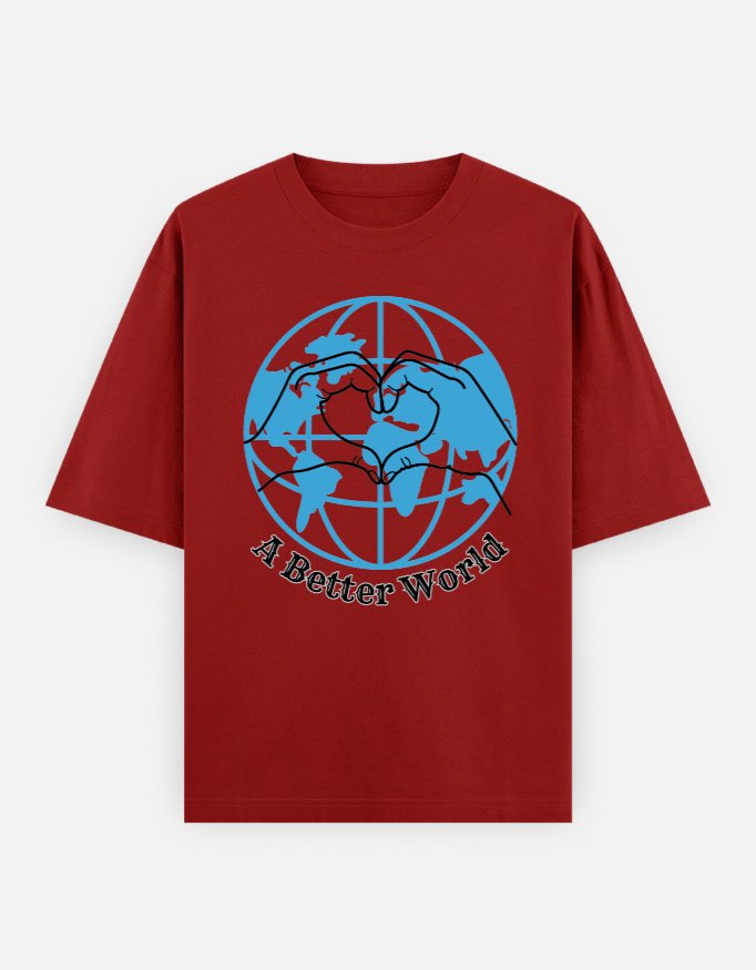 A Better World Unisex Oversized Classic T-Shirt