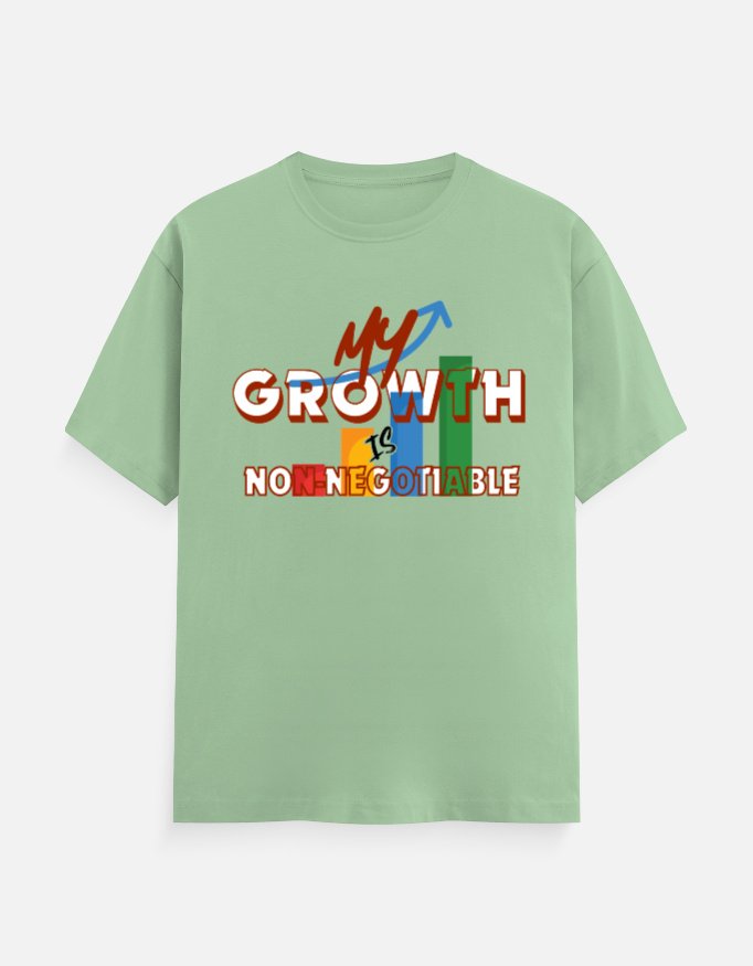 My Growth is Non-Negotiable Classic Crew T-Shirt for Men
