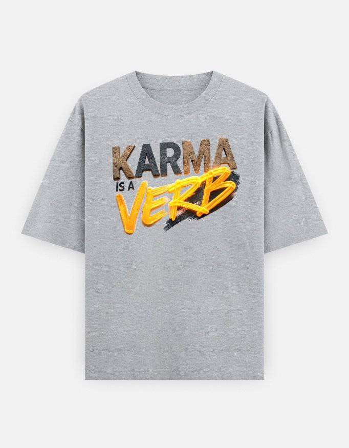 Karma Oversized T Shirt for Men