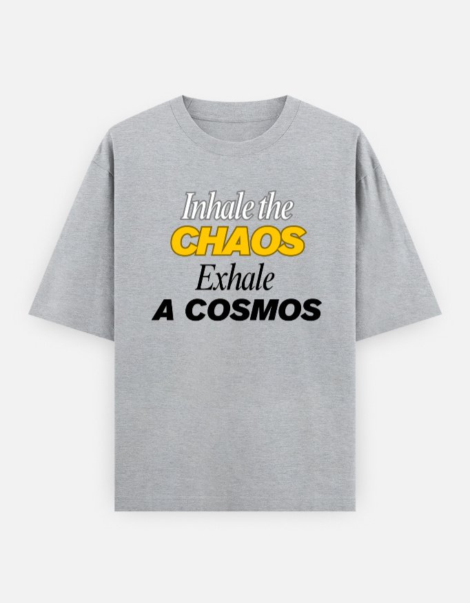 Inhale the Chaos Unisex Oversized Classic T-Shirt