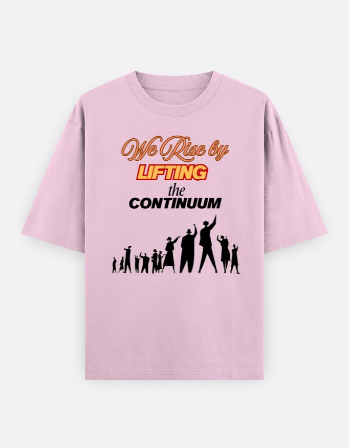 Lifting the Continuum Unisex Oversized Classic T-Shirt