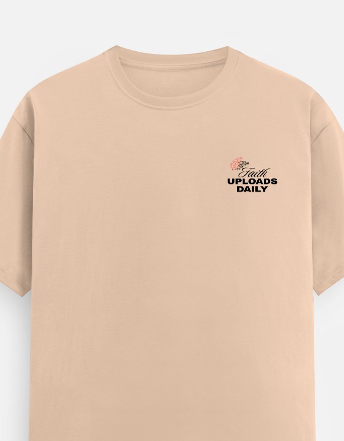 Faith Uploads Daily Unisex Classic Crew T-Shirt