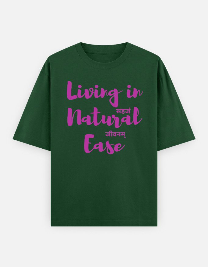 Sahaj Jeevanam Unisex Oversized Classic T-Shirt