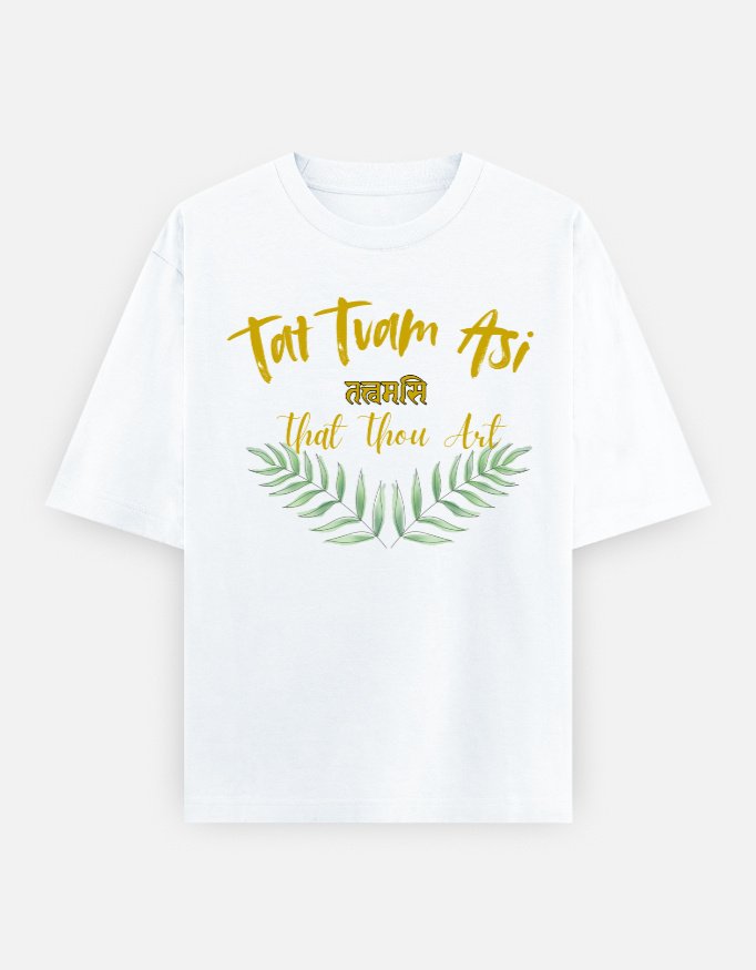 Tat Tvam Unisex Oversized Classic T-Shirt