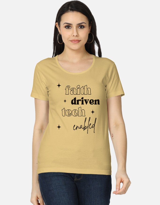 Faith Driven Tech Enabled Women's Classic T-Shirt