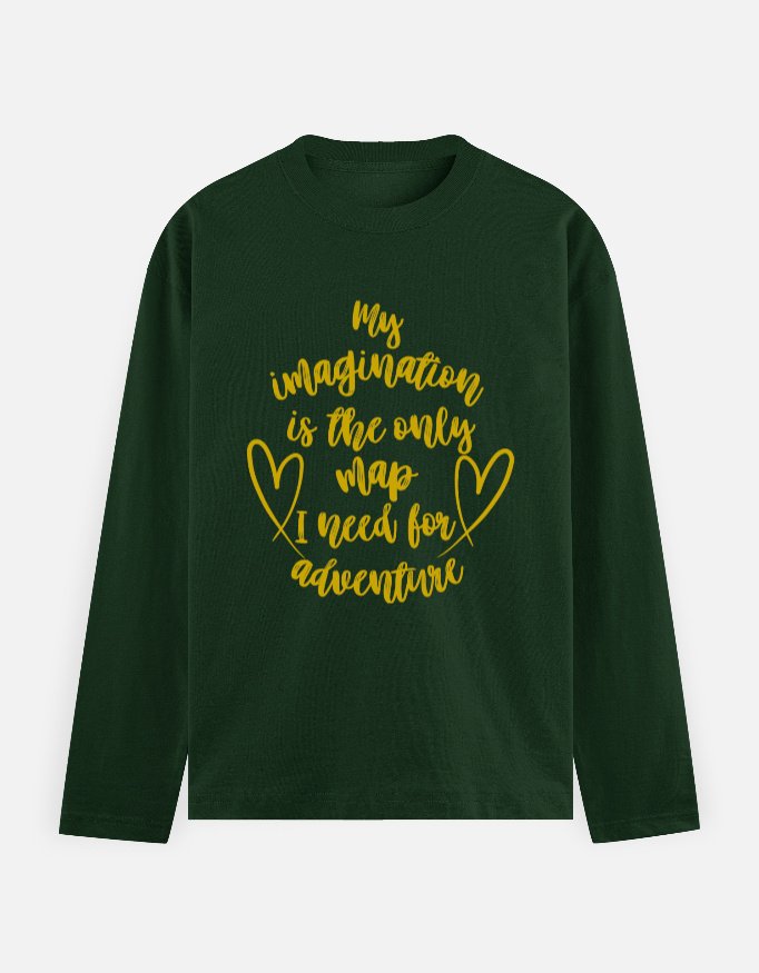 My Imagination Men's Full Sleeve T-Shirt