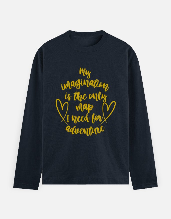 My Imagination Men's Full Sleeve T-Shirt