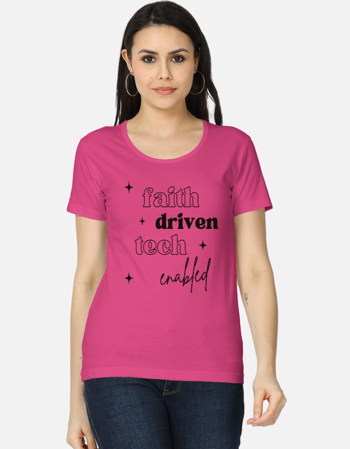 Faith Driven Tech Enabled Women's Classic T-Shirt