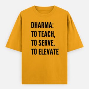 Dharma Unisex Oversized Classic T-Shirt