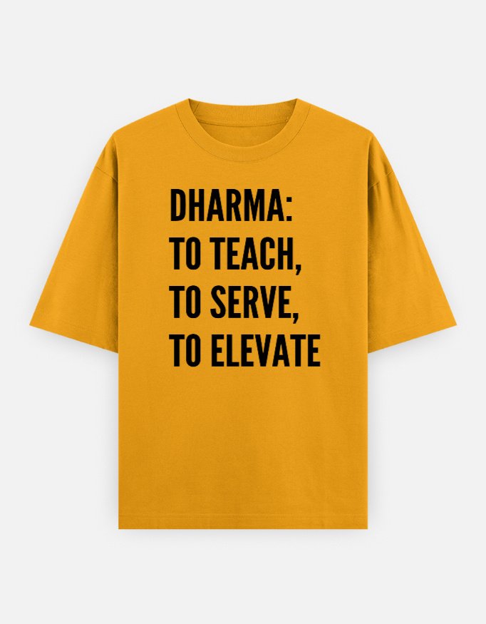 Dharma Unisex Oversized Classic T-Shirt