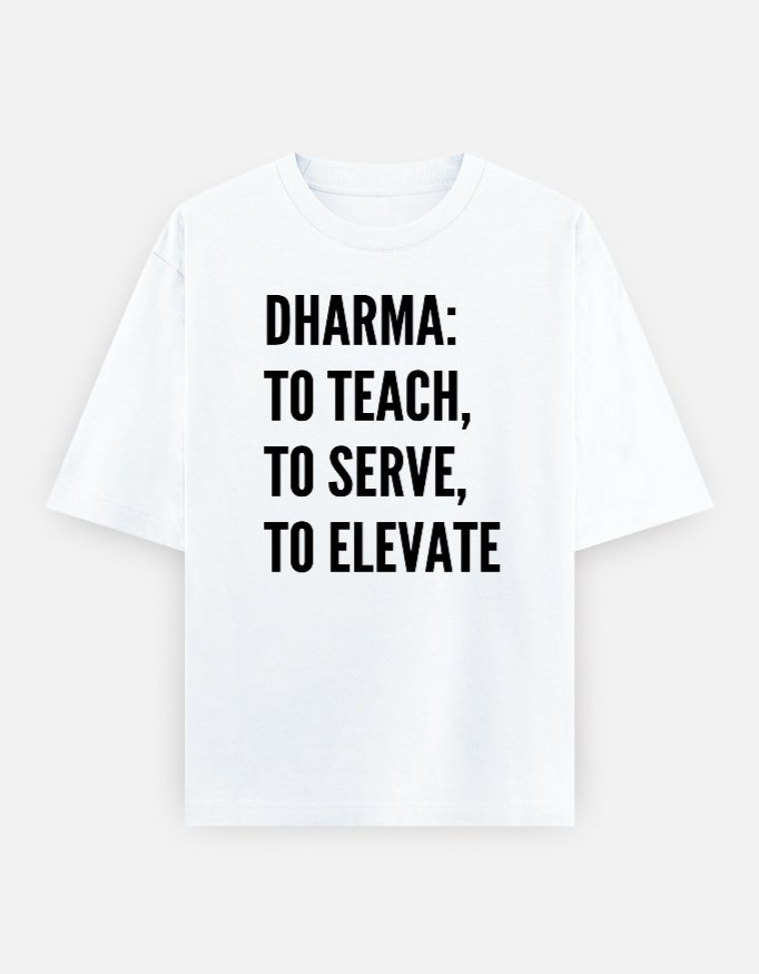 Dharma Unisex Oversized Classic T-Shirt