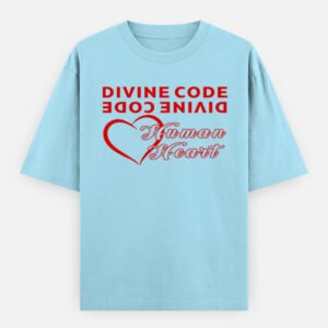 Divine Code Human Heart Unisex Oversized Classic T-Shirt