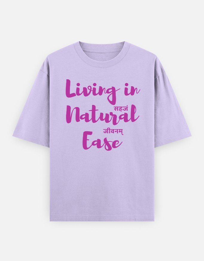 Sahaj Jeevanam Unisex Oversized Classic T-Shirt