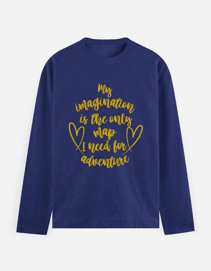 My Imagination Men's Full Sleeve T-Shirt