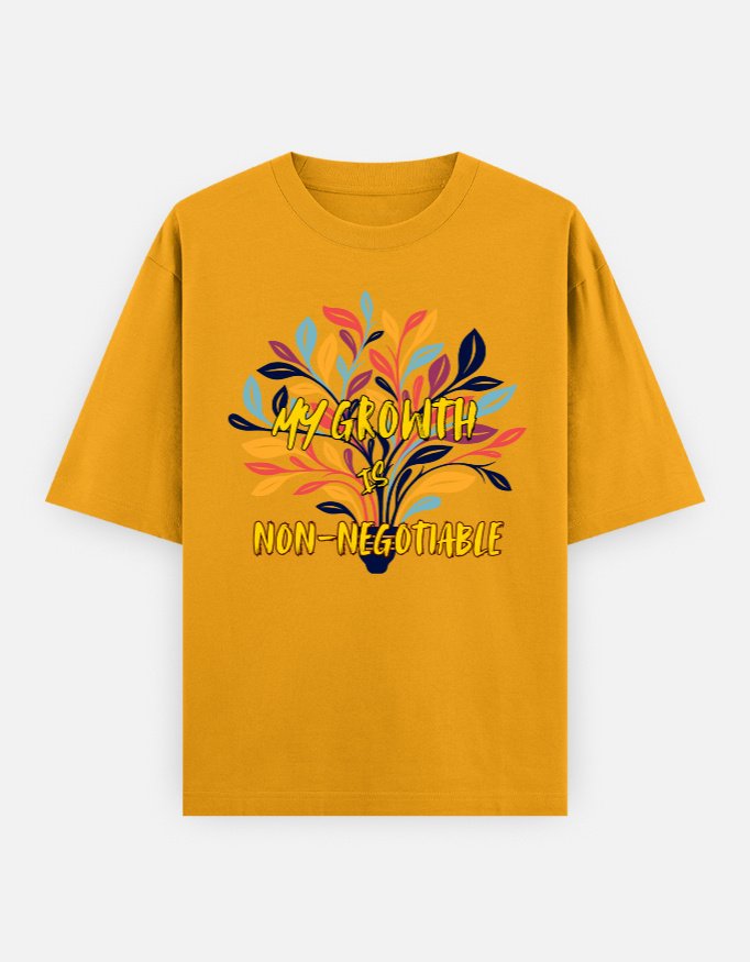My Growth Unisex Oversized Classic T-Shirt