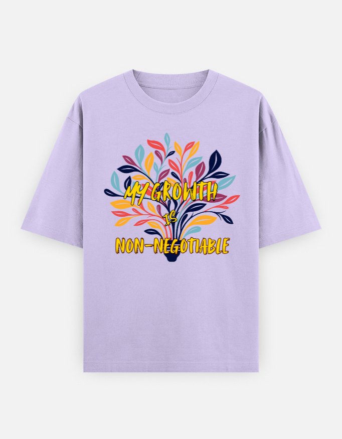 My Growth Unisex Oversized Classic T-Shirt