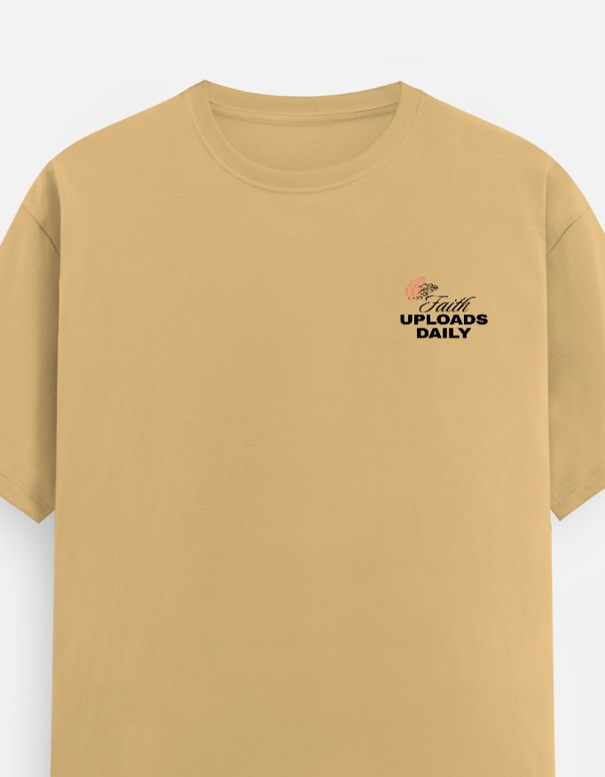 Faith Uploads Daily Unisex Classic Crew T-Shirt