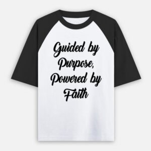Guided By Purpose Unisex Oversized Raglan