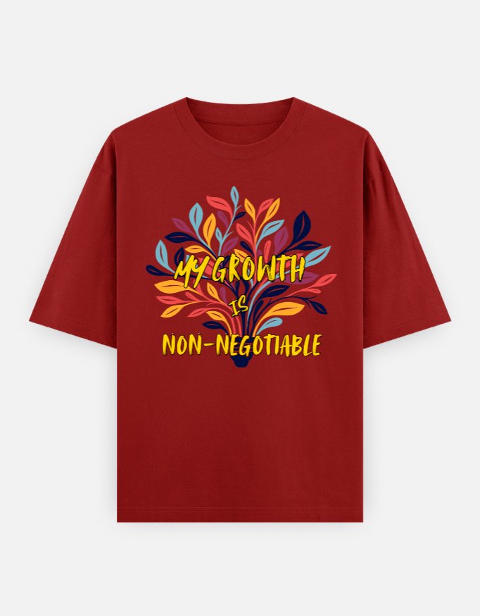 My Growth Unisex Oversized Classic T-Shirt