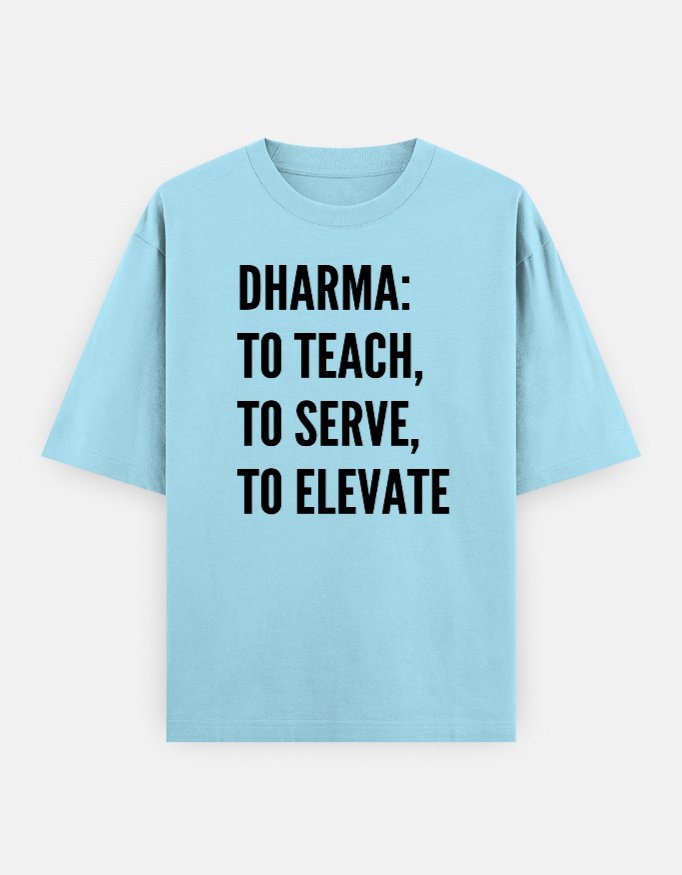Dharma Unisex Oversized Classic T-Shirt