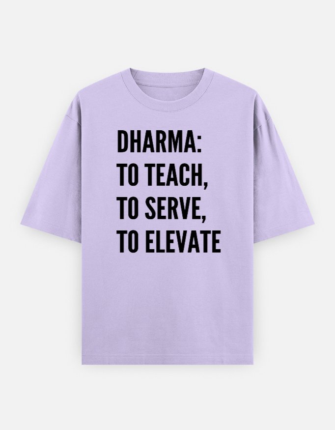 Dharma Unisex Oversized Classic T-Shirt