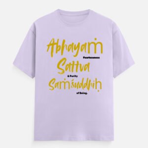 Abhayam Classic Crew T-Shirt for Men