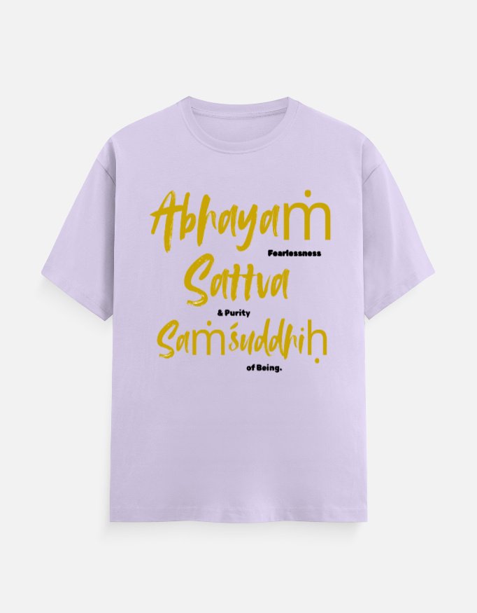 Abhayam Classic Crew T-Shirt for Men