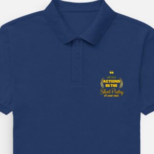 Silent Poetry Men's Polo T-Shirt