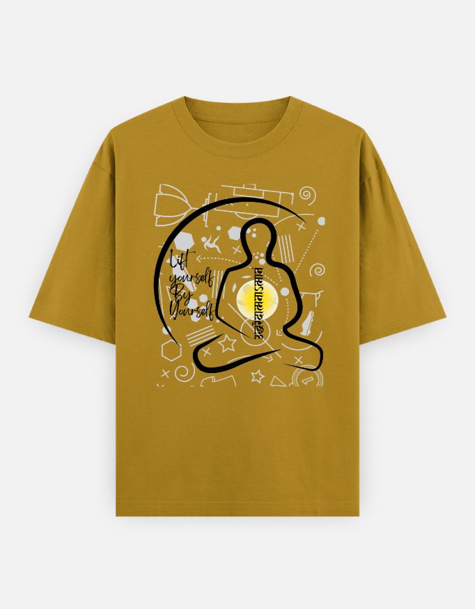 Lift Yourself By Yourself Unisex Oversized Classic T-Shirt