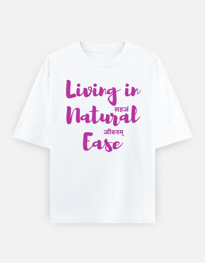Sahaj Jeevanam Unisex Oversized Classic T-Shirt