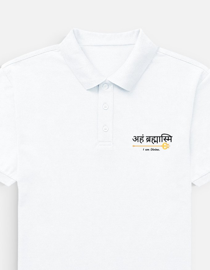 Aham Brahmasmi Men's Polo T-Shirt