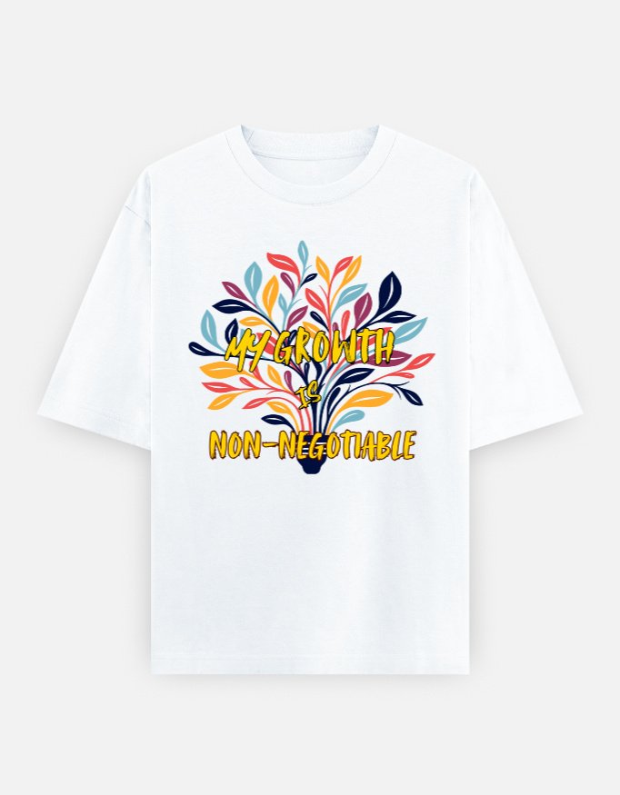 My Growth Unisex Oversized Classic T-Shirt