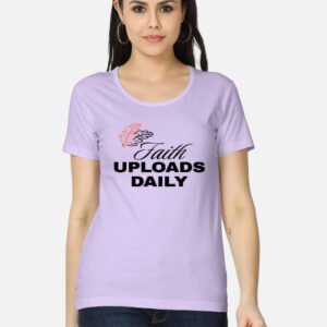 Faith Uploads Daily Women's Classic T-Shirt