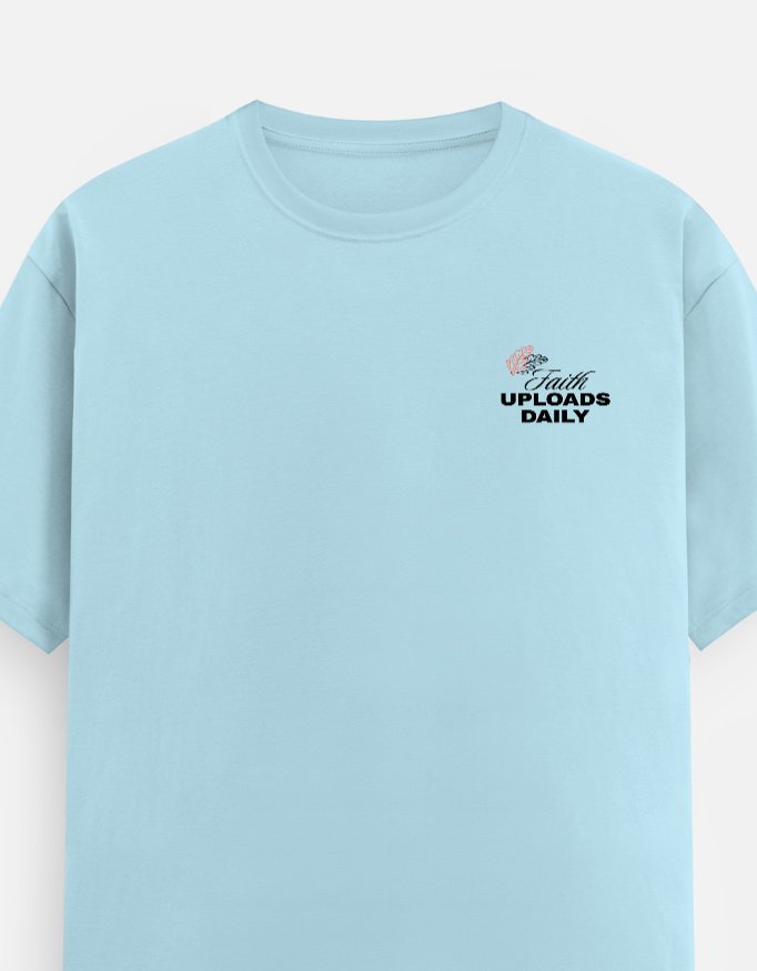 Faith Uploads Daily Unisex Classic Crew T-Shirt