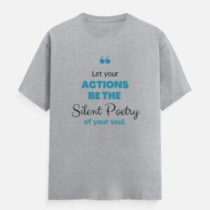 Silent Poetry Classic Crew T-Shirt for Men