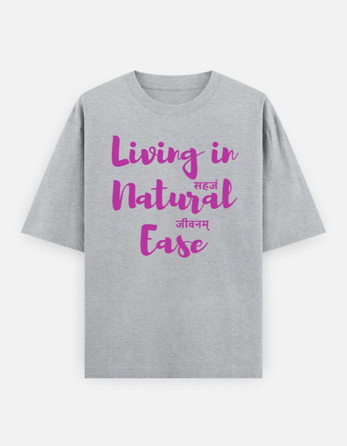 Sahaj Jeevanam Unisex Oversized Classic T-Shirt