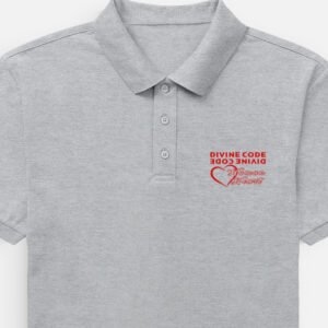 Divine Code Human Heart Men's Polo T-shirt